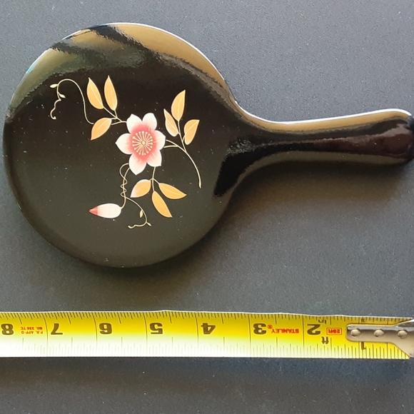 Wajima-nuri Lacquer hand mirror - Picture 7 of 8